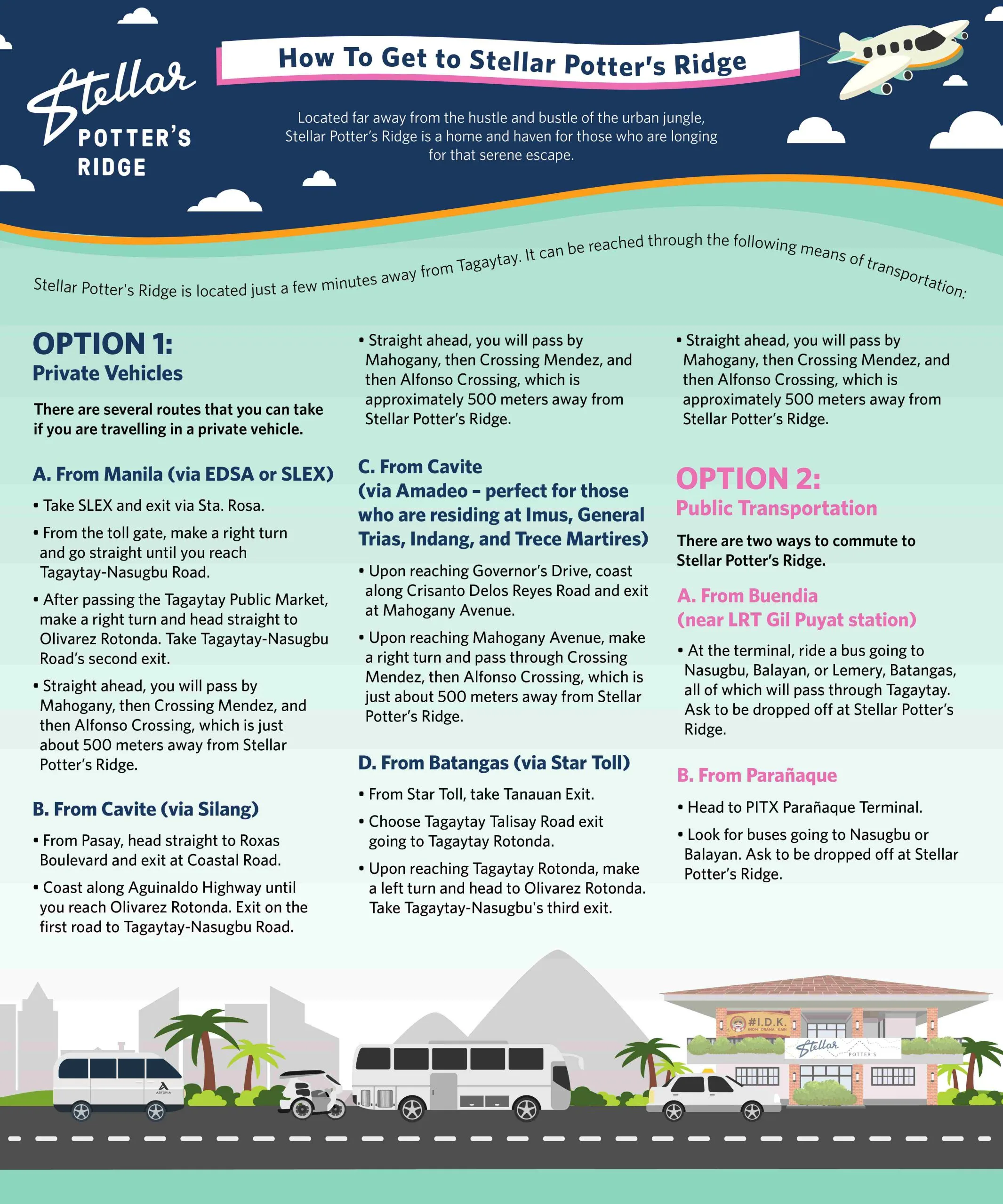 How to get to Stellar Potter’s Ridge